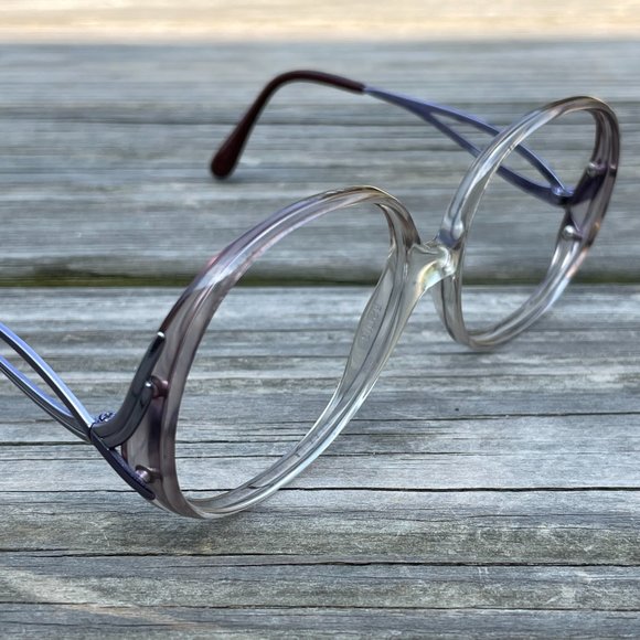 Charmant Glasses Frame Plum Eyeglasses Frame Only - Picture 2 of 13